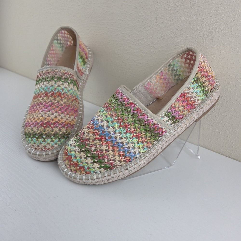 Old Navy Multicolor Espadrille Flats Women's Size 6.5‎